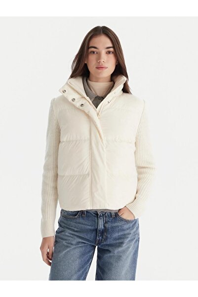 Tommy Hilfiger Th Ww0ww45738 Modern Down Knıt Mıx Reg Kadın Ceket