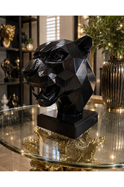 ersu store Dekoratif Jaguar Büstü
