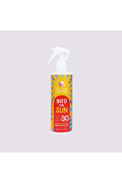 ALOE COLORS Into The Sun Body Sunscreen spf30 200ml
