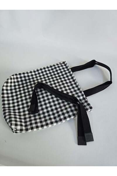 Desaryou Column Double Shoulder Strap - Black Column Black Leather