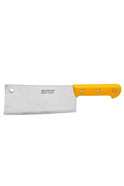 CRESMAN Σατίρα πλαστική λαβή κίτρινη 10 27cm 830gr inox