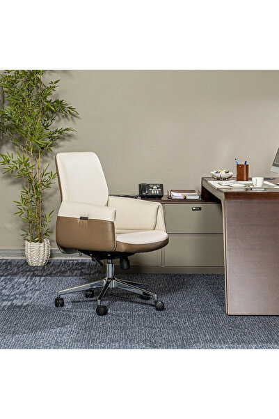 Midas Furniture كرسي رودول بني متوسط