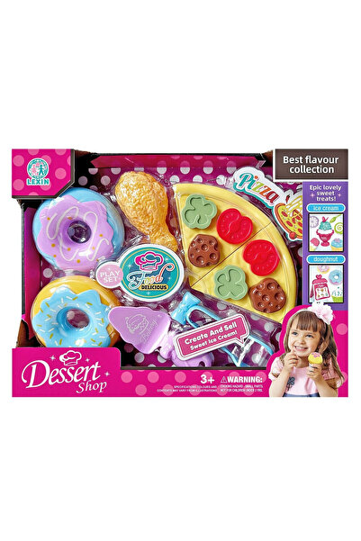 OEM Dessert Shop Πίτσα & Ντόνατς 27x20x5cm ToyMarkt 971286
