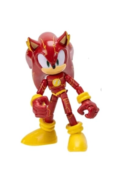 Jakks DC x Sonic the Hedgehog Figurină articulată Sonic în rolul lui Flash 13cm