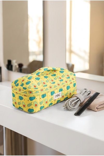 NAC STORE Avokado Büyük Boy Saç Şekillendirici Airwrap Organizer Çanta