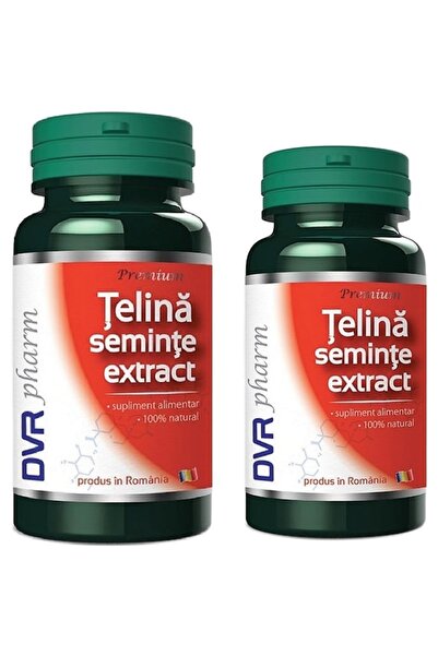 DVR Pharm Pachet Telina seminte extract, 2flacoane, 90cps