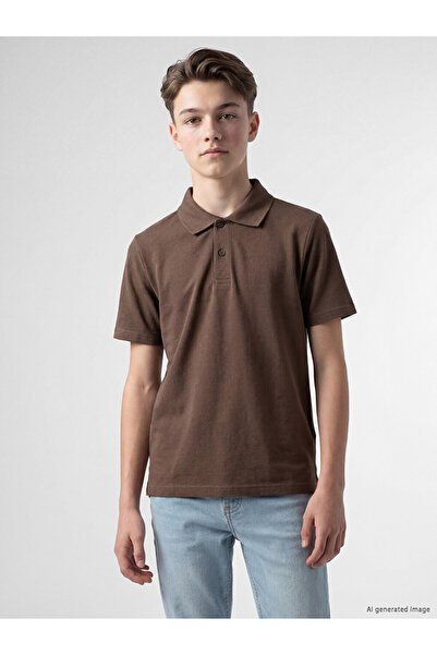LC Waikiki Polo Collar Boys' Pique T-Shirt