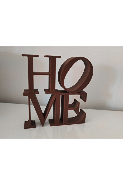HOME YAZILI DEKORATİF MASA SÜSÜ
