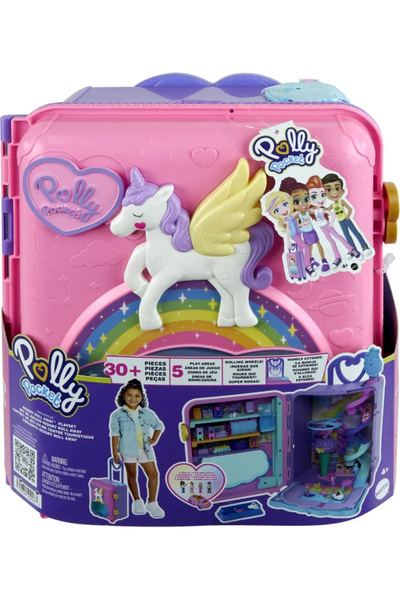 mattel Πόλι Πόκετ Πόλιβιλ Βαλίτσα - Λούνα Παρκ