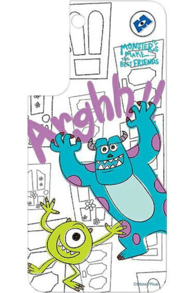 Samsung Πίσω Κάλυμμα Πλαισίου Θήκης Galaxy S22+ Disney Monsters Λευκό