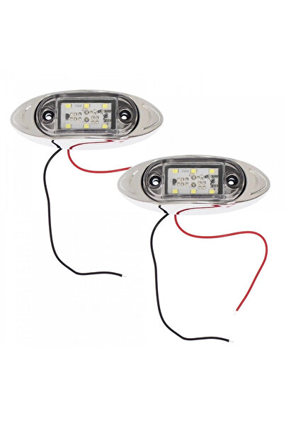 OEM Φώτα όγκου LED αδιάβροχα με 6 SMD 24V 2W για φορτηγό/τρέιλερ ψυχρό λευκό ...