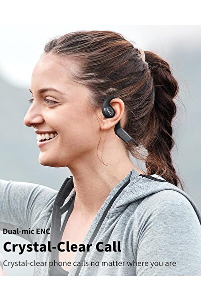 TOZO OpenReal Open Ear Headphones Bluetooth 5.3 Air Conduction Wireless Headp...