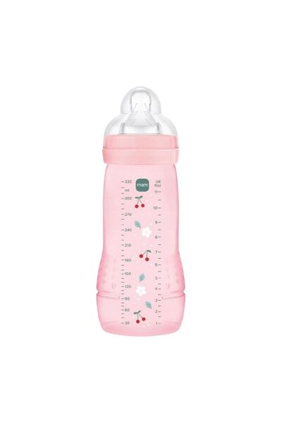 MAM baby Μπιμπερό MAM Easy Active 330 ml, θηλή σιλικόνης, κατά των κολικών, ρ...