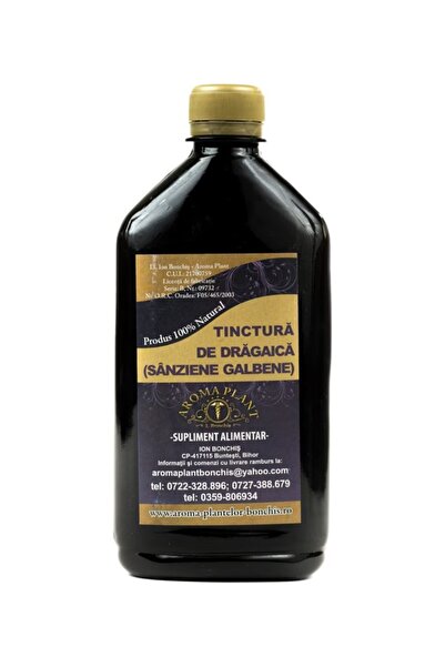 Aroma Plant Драгайка Тинктура (Жълт Санзие), 500мл