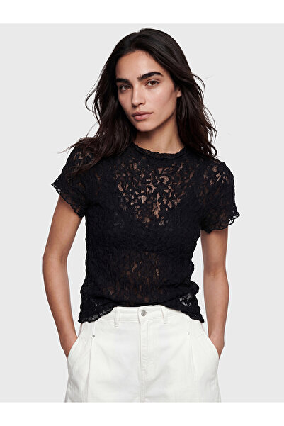 LC Waikiki Original Lace Ruffle Blouse