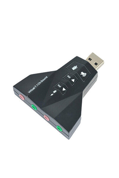 OEM Κάρτα 'Ηχου 7.1 USB με διπλή έξοδο ακουστικών και διπλή έξοδο μικροφώνου ...