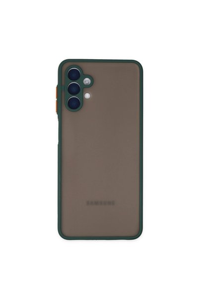Generic Brand Samsung Galaxy A04S Case Montreal Silicone Cover - Green
