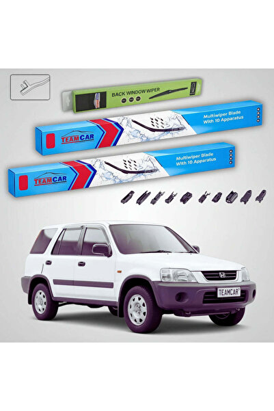 TEAMCAR Wipers Honda CR-V I RD1/RD3 SUV 1995-2002 | Front and Rear Set Flat P...