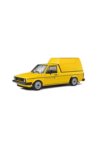 Solido Sigilat- Volkswagen Caddy Mk.1 German Post 1982 Galben- Scara 1:18-