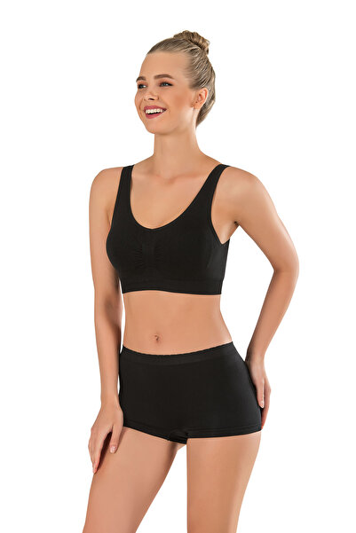 Modanty Prekriveni bustier, debele naramenice, skupljeni, bešavni, udobni