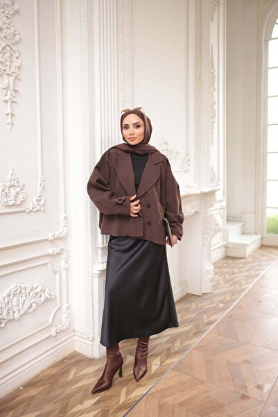 Bwest Trench Coat - Brown
