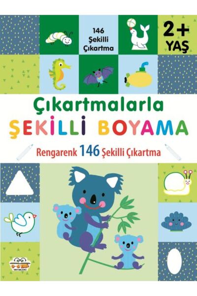 0-6 Yaş Yayınları الرسم على شكل ملصقات للأعمار فوق سنتين