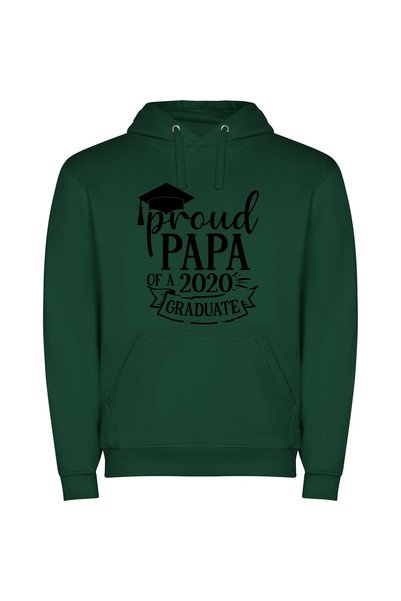 iLovePrints Beyond Proud, Future Graduate Φούτερ με κουκούλα σε χρώμα Πράσινο