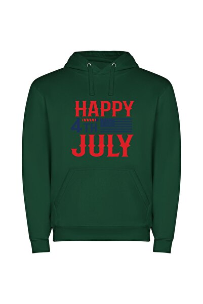 iLovePrints Patriotic Independence Day Extravaganza Φούτερ με κουκούλα σε χρώ...