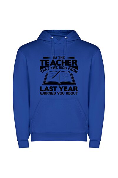 iLovePrints The Unforgettable Authority: Teacher Φούτερ με κουκούλα σε χρώμα ...