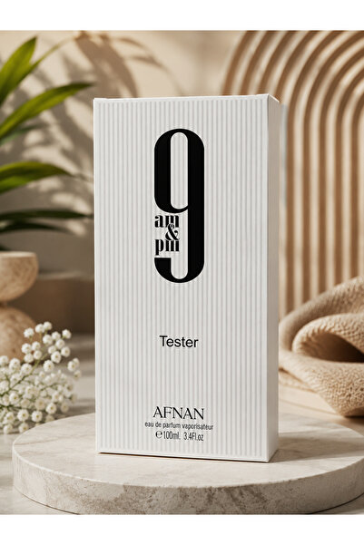 Afnan 9 AM Edition For Men Eau De Parfum, 100 ML By Tester Bottle Package