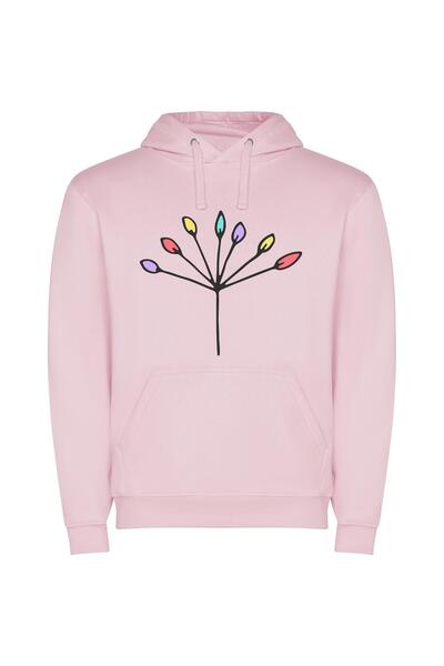 iLovePrints Blooming Kaleidoscope: Floral Illustration Φούτερ με κουκούλα σε ...