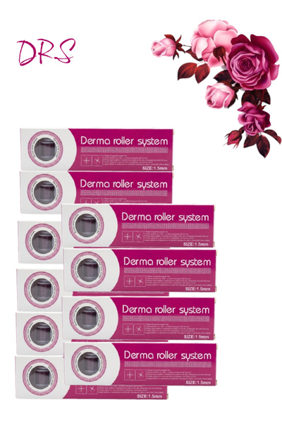 DRS 10 Pieces Derma Roller System 1.5mm