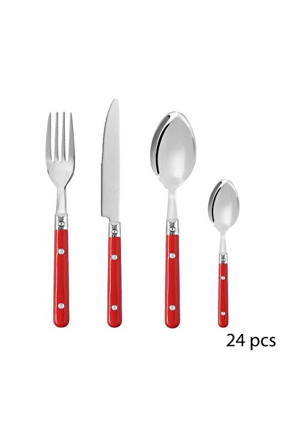Secret de Gourmet Set tacâmuri 24 piese "Bistrot" - Multicolor