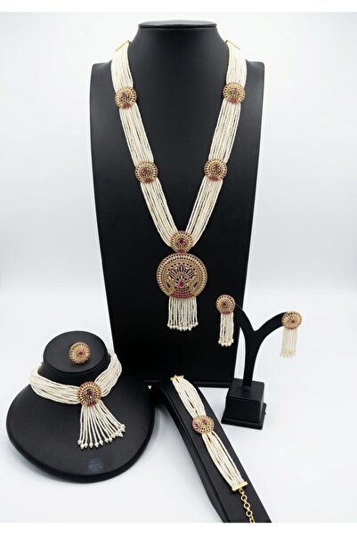 ABADE Plated Cultured Pearl Set with Choker