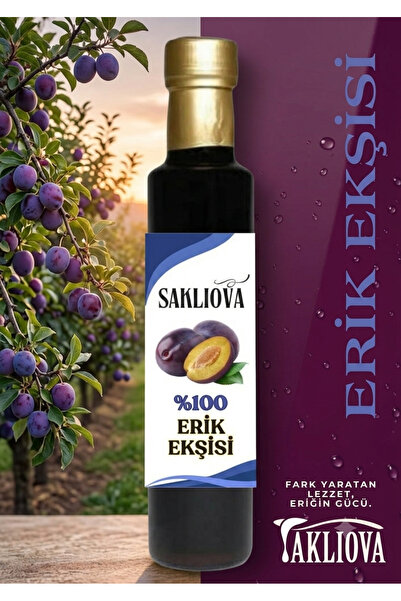 Saklıova %100 erik ekşisi 350ml