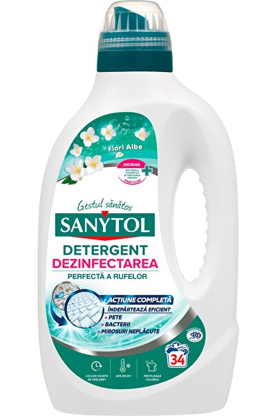 OEM Detergent rufe flori albe 34 spălări, 1,7 l