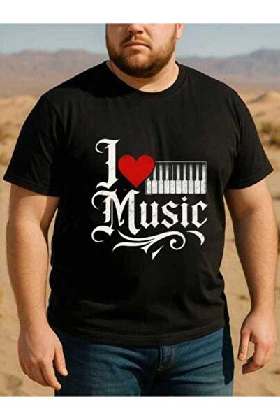 26LIK تي شيرت رجالي بأكمام طويلة وقصيرة مطبوع عليه Art Music Disc، مصنوع من ا...