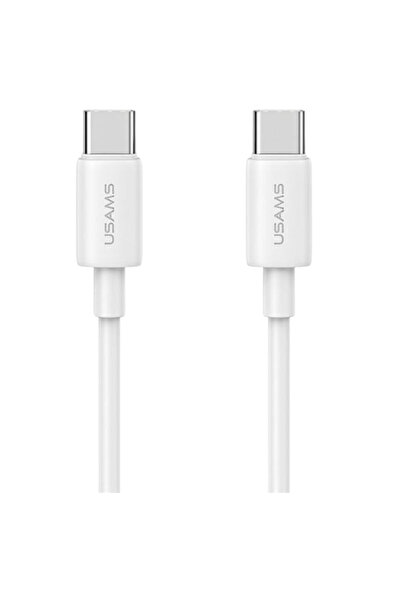 Usams Cablu USB-C 1M 60W Încărcare rapidă pentru iPhone Macbook