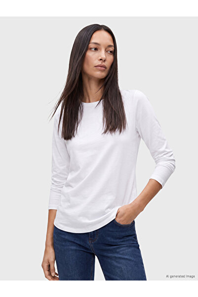 LC Waikiki White Crew Neck Women's T-Shirt