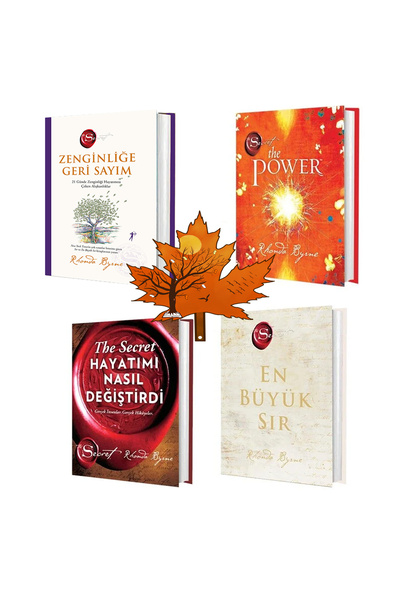 Artemis Yayınları The Secret -4 kitap- The Secret - Zenginliğe Geri Sayım - T...