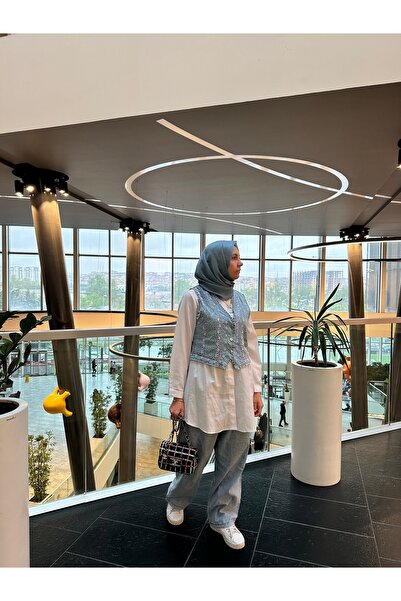 MODA S&S BZLİNE Έθνικ γιλέκο με διπλό σετ