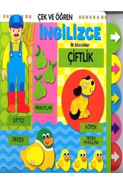 Çiçek Yayıncılık Learn and Speak English - Farm