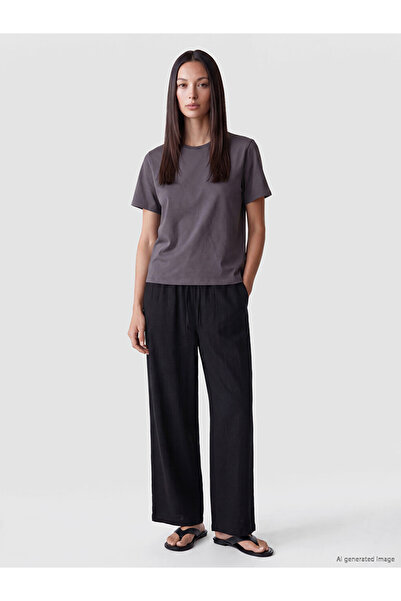 LC Waikiki Esvab • Modern & Distinctive Wide-Leg Women's Trousers with Waist ...