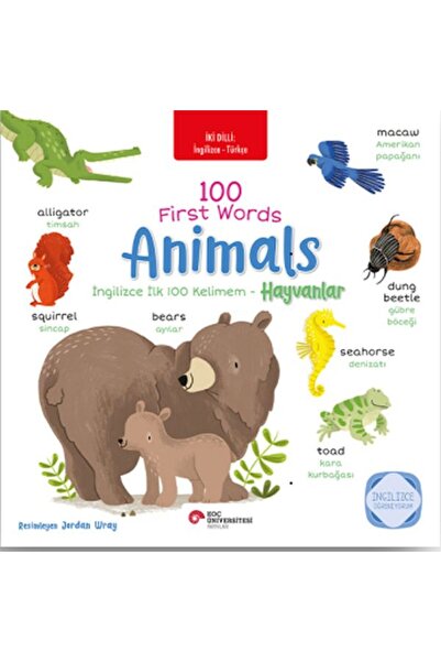 Koç Üniversitesi Yayınları My First 100 English Words - Animals (Bilingual Tu...