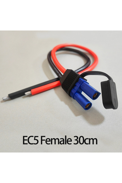 Choice8 Female 30cm 1PCS EC5 Connector Waterproof Cap Male/Female Plug With 1...