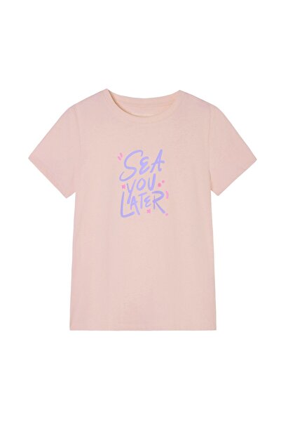 Giordano Women’s Cotton Crew Neck Printed Comfort Tee
