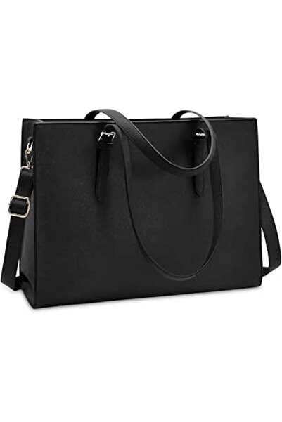 NUBILY Laptop Bag for Women Waterproof Lightweight Leather 15.6 Inch Computer...