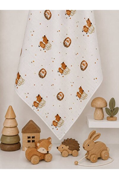 lizayn home Multi-Purpose Muslin Blanket & Blanket 100% Cotton Oeko-Teks Cert...