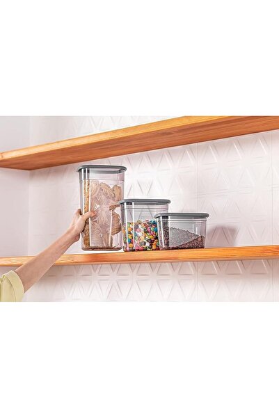 FOLY LIFE Airtight Meal Prep storage box 2000ml with Locking Lids, Re-usable ...