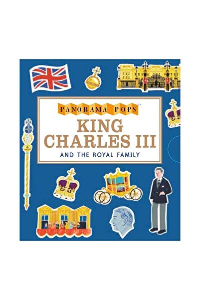 Generic (Unbranded) King Charles III and the Royal Family: Panorama Pops